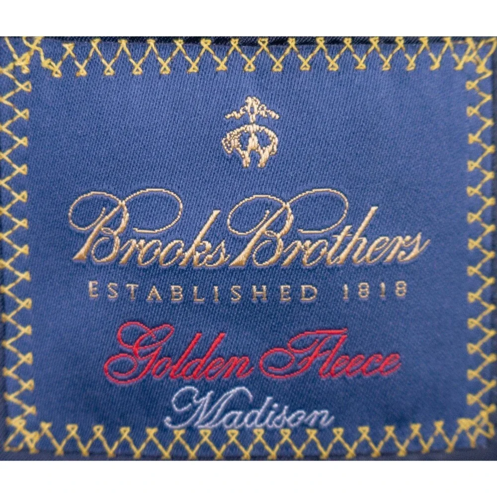 Brooks Brothers Gold Fleece Madison SAXXON Wool Blazer Sz 56R Two Button Jacket